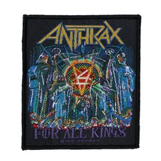 Našitek ANTHRAX - FOR ALL KINGS - RAZAMATAZ, RAZAMATAZ, Anthrax